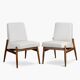 Paire de fauteuils CELIA type 300-227