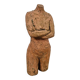 Vintage terracotta sculpture | Female torso
