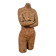 Vintage terracotta sculpture | Female torso