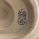 Saucière en faïence bleue et blanche Gien 1960