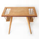 Vintage table, wooden table feet compass, side table, coffee table, lounge magazine table, retro, wooden table, table, 70's