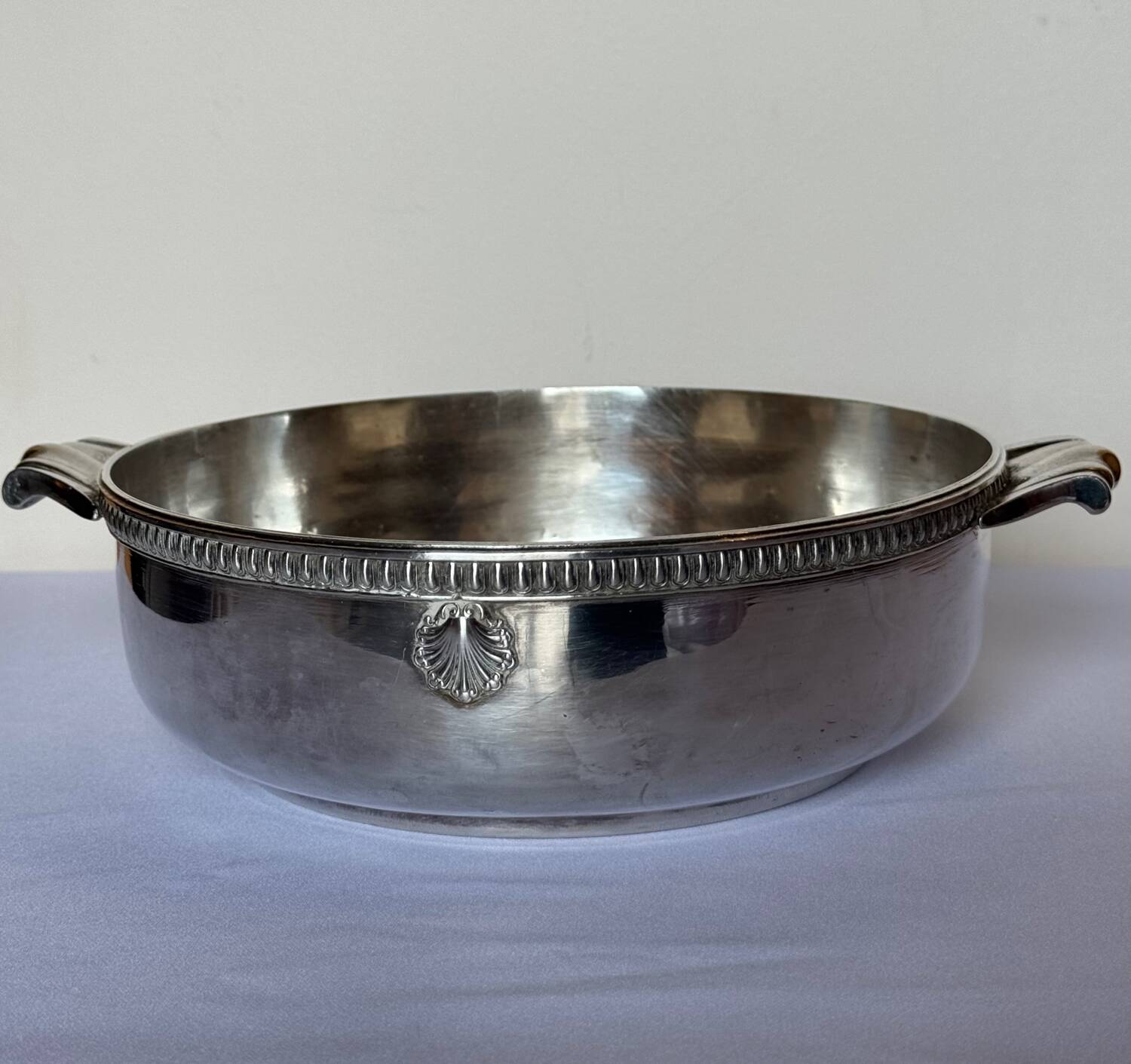 20th Century Silver-Plated Metal Compote/Cup