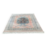 Oriental Persian wool rug Pakistan light blue 200x300