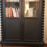 Painted wood library