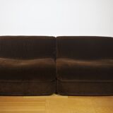 Modular crawler armchairs, 1970s, set of 5