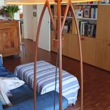 Wrought iron floor lamp