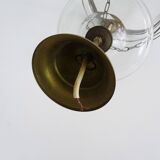 Glass bell lantern with its fumivore. XIXth