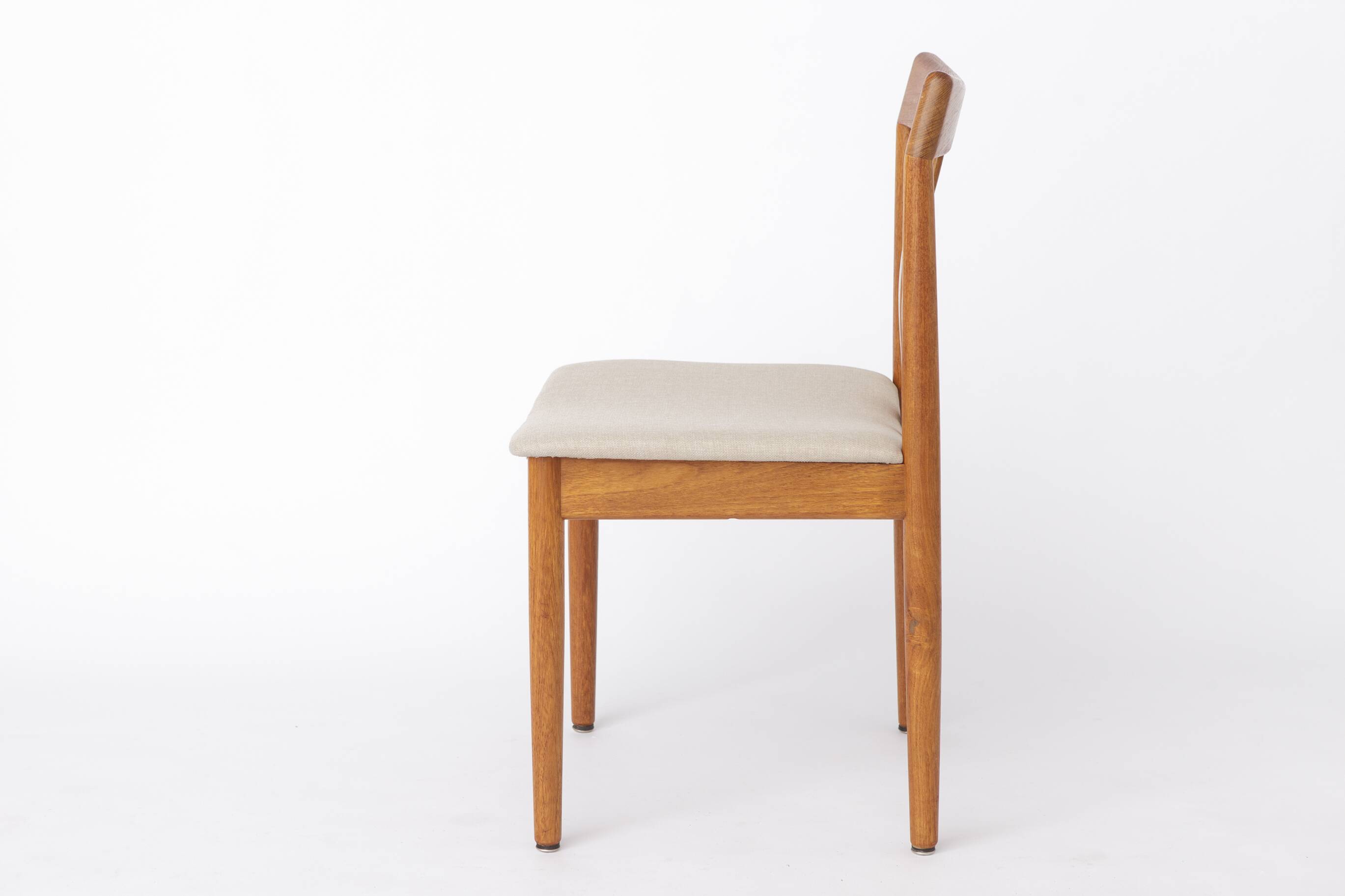 6 Danish Teak Chairs, 1960s – Vamdrup Stolefabrik – Mid Century Modern Dini