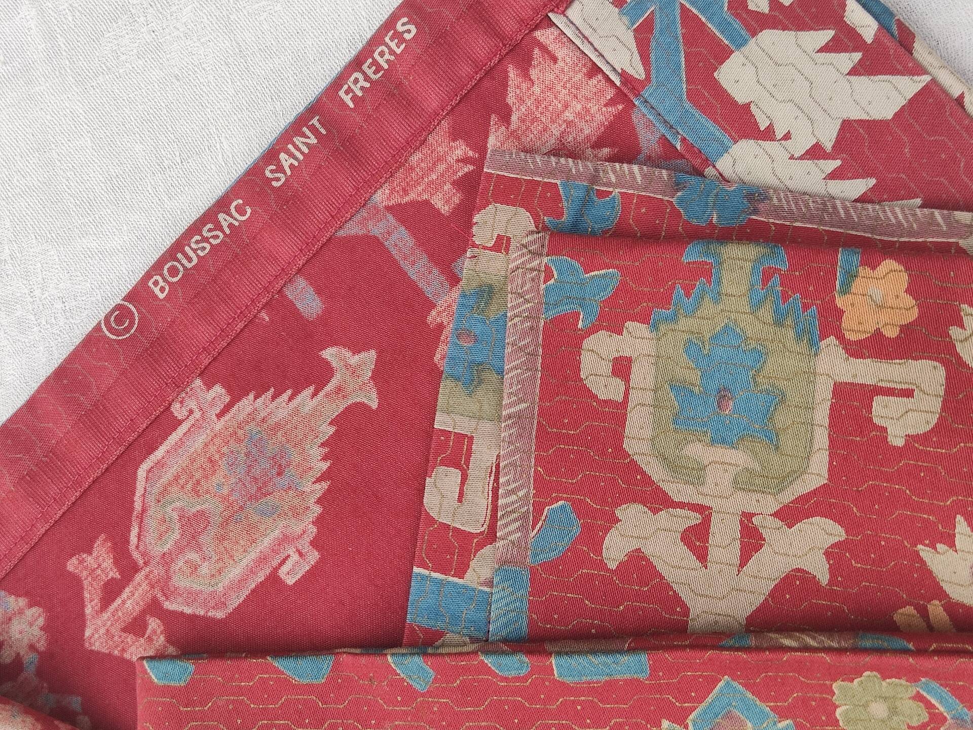 Nappe et serviettes Boussac - romanex - modèle Yarkandi
