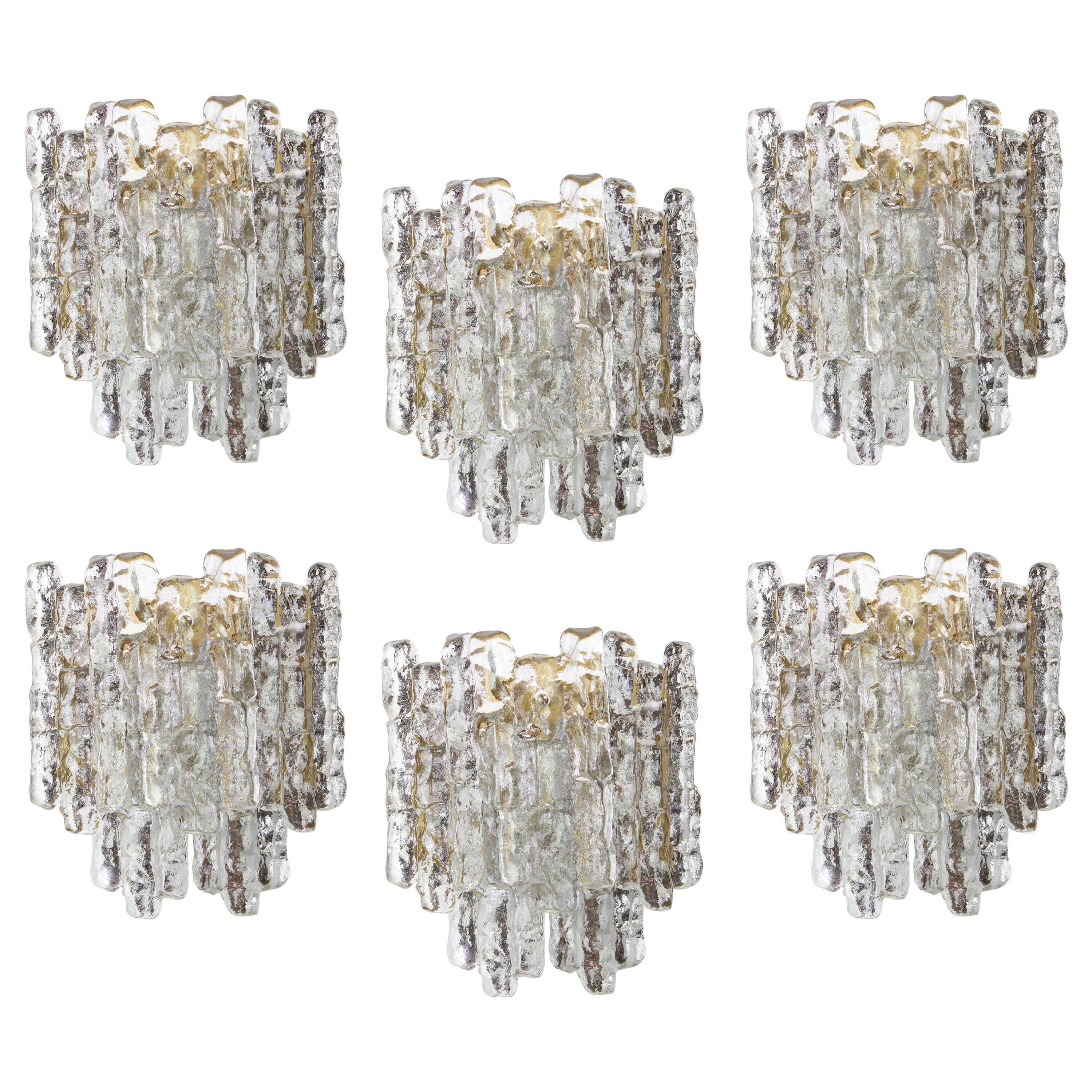 Wall sconces by Kalmar, Austria, 1960s.