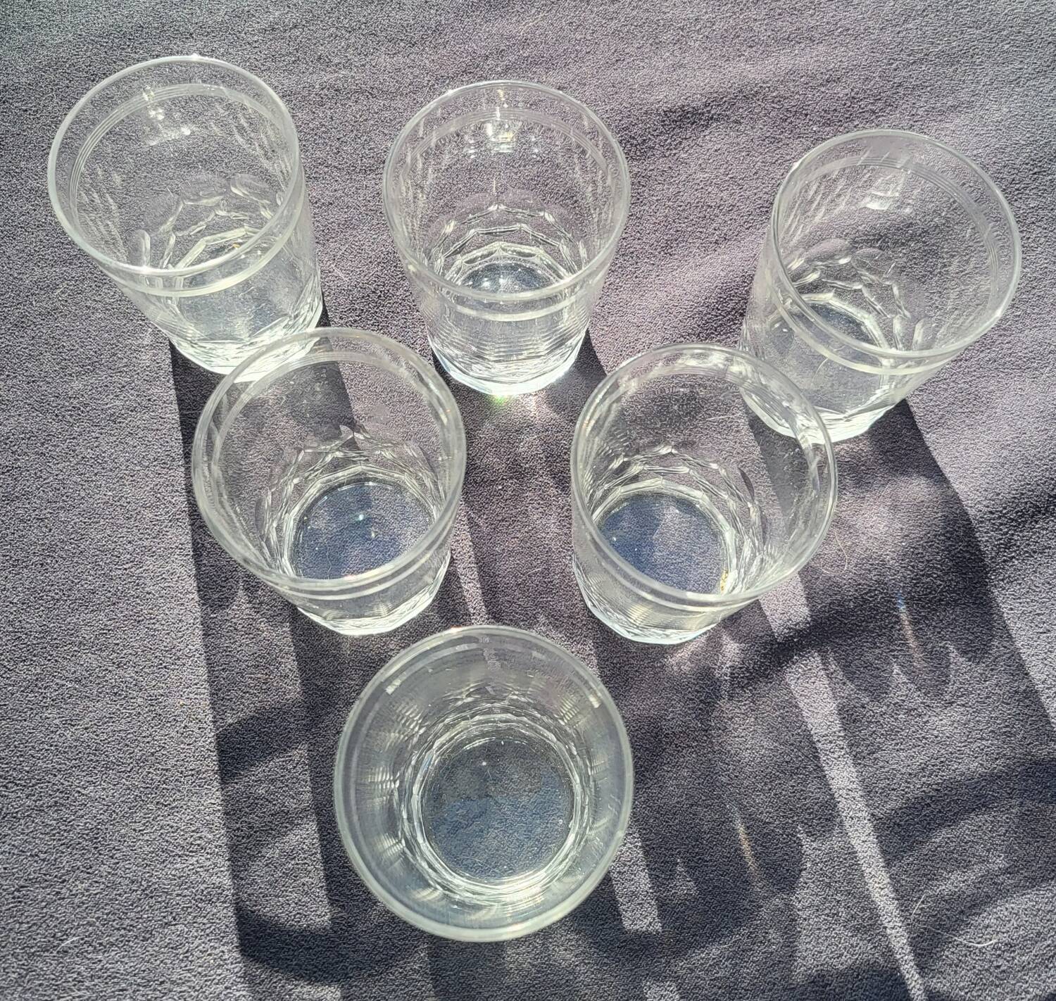 6 baccarat crystal goblet