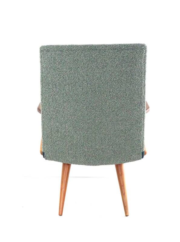Fauteuil Akerblom bicolore - design scandinave - moderne du milieu du siècle