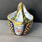 Earthenware planter: Henriot de Quimper
