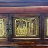 Antique Chinese Closet with gold