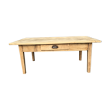 Old wooden coffee table