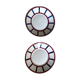 Old red blue amatxi plates