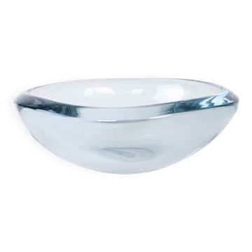 Bol en verre, design danois, années 1960, fabriqué par Holmegaard