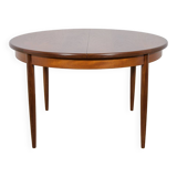 Mid-century teak round fresco dining table from g-plan, 1960s