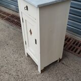 Parisian piece of furniture in painted wood
