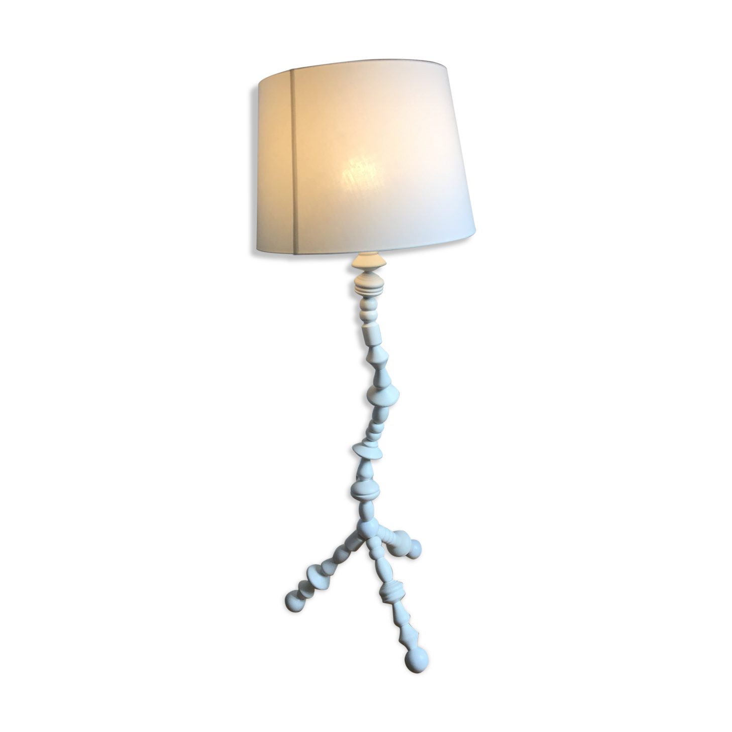 Ikea Svarva standing lamp, white