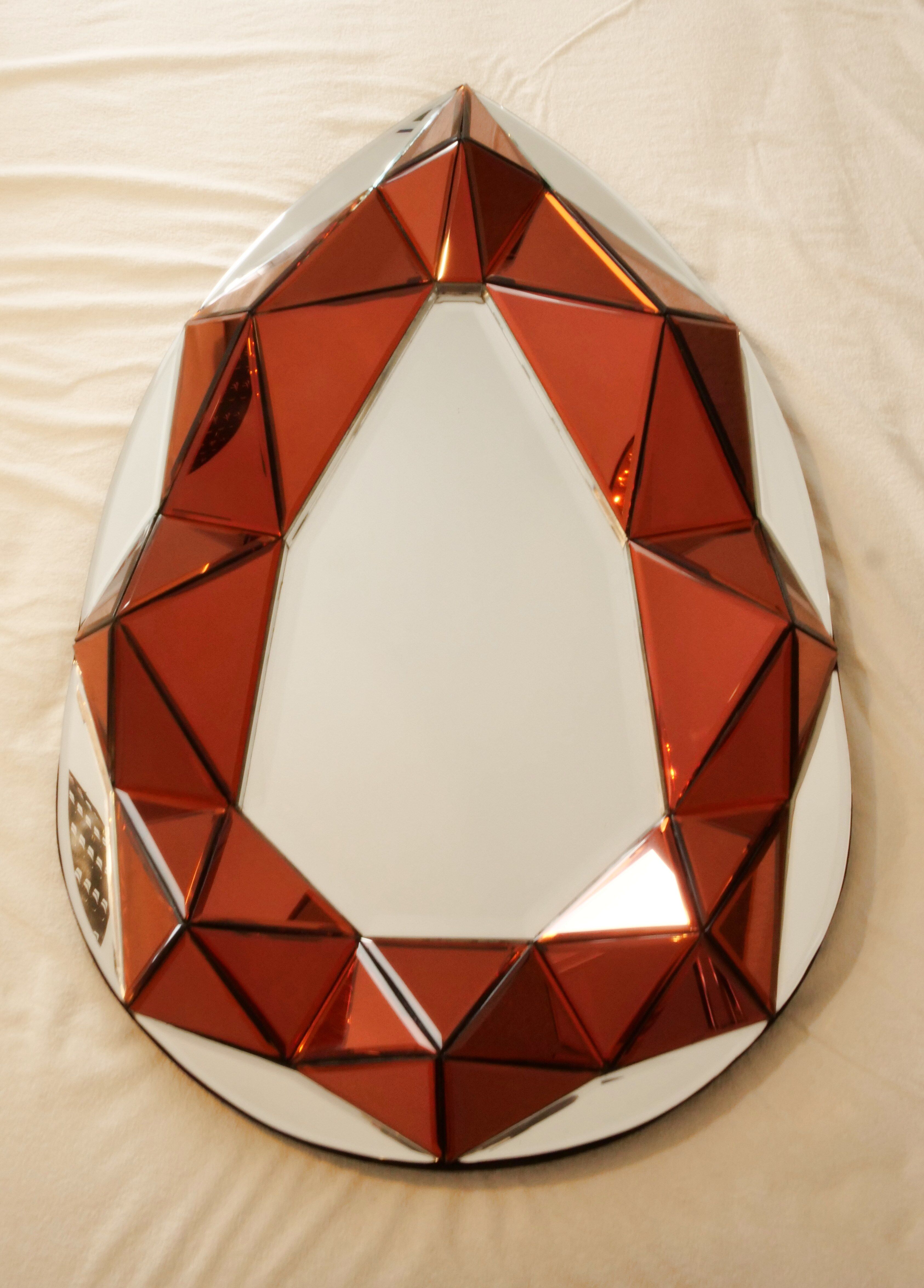 Mirror " Heart of Fire " Olivier de Schrijver