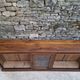 Oak display cabinet 237 cm