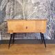 Meuble vintage console sur pieds