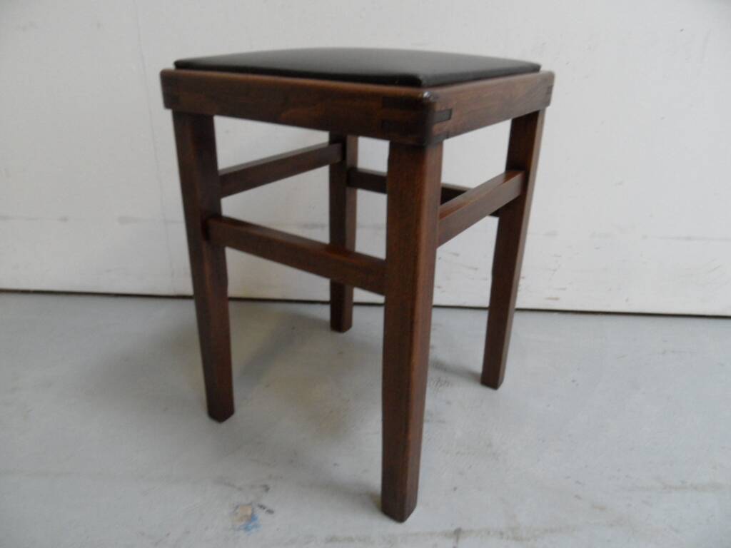 Vintage wooden stool  1930's