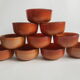 Set de 10 ramequins marron Arcopal Volcan vintage