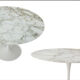 Table tulipe en marbre de Carrare