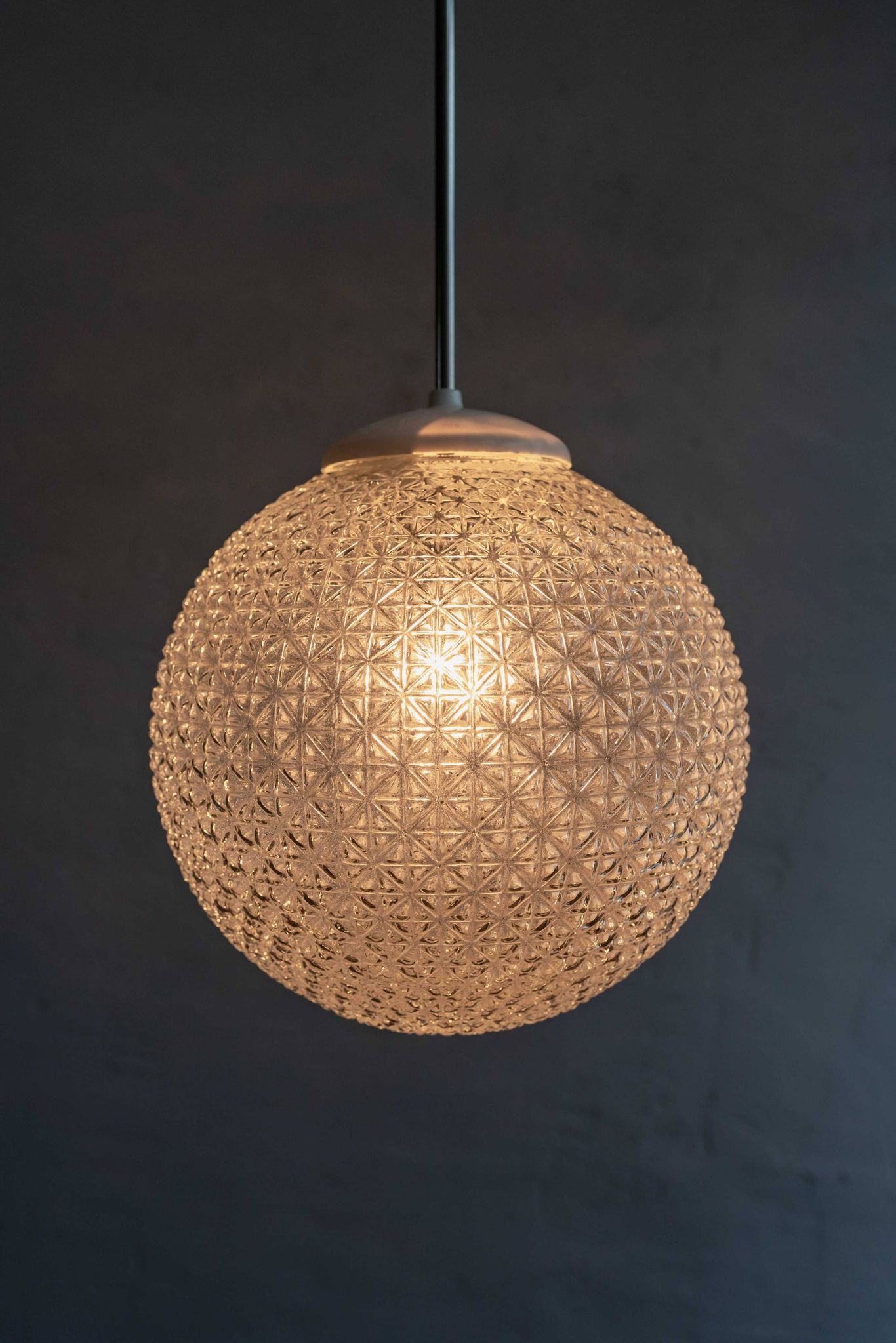 Vintage Czechoslovak Hanging Lamp, 1970s