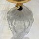 Paire d’appliques feuille verre Murano