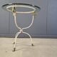 Mid-century Italian swan side table, 1970s