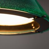 Pendentif en verre vert "Najade" de Jonas Hidle