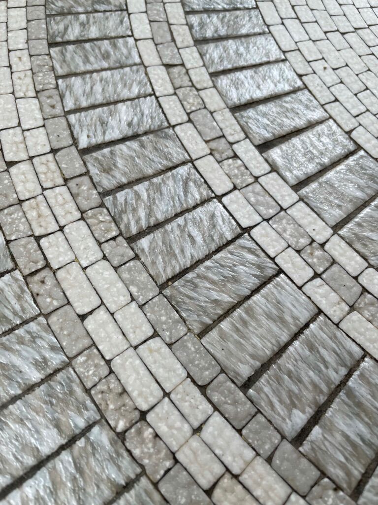 Heinz Lilienthal marble mosaic coffee table