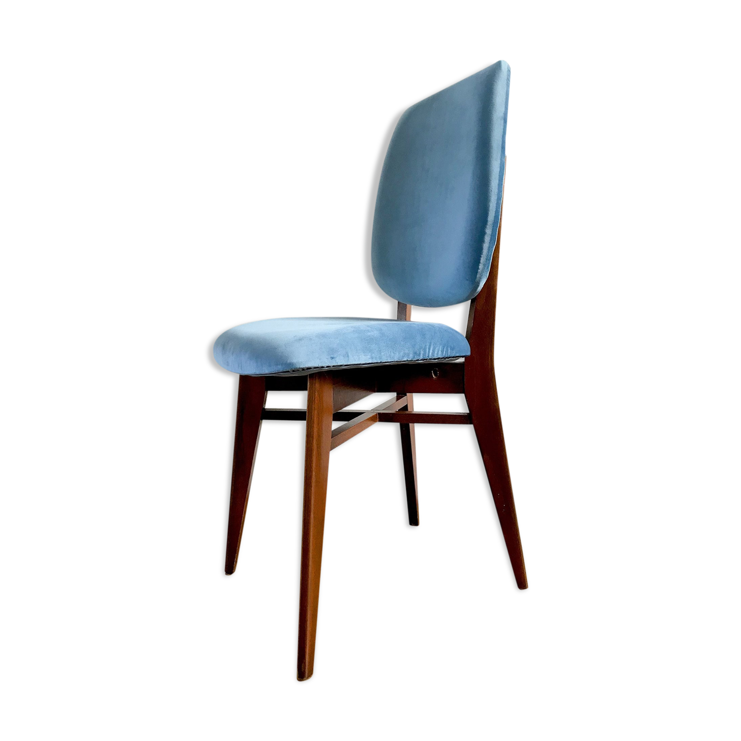 Re-upholstered vintage chair