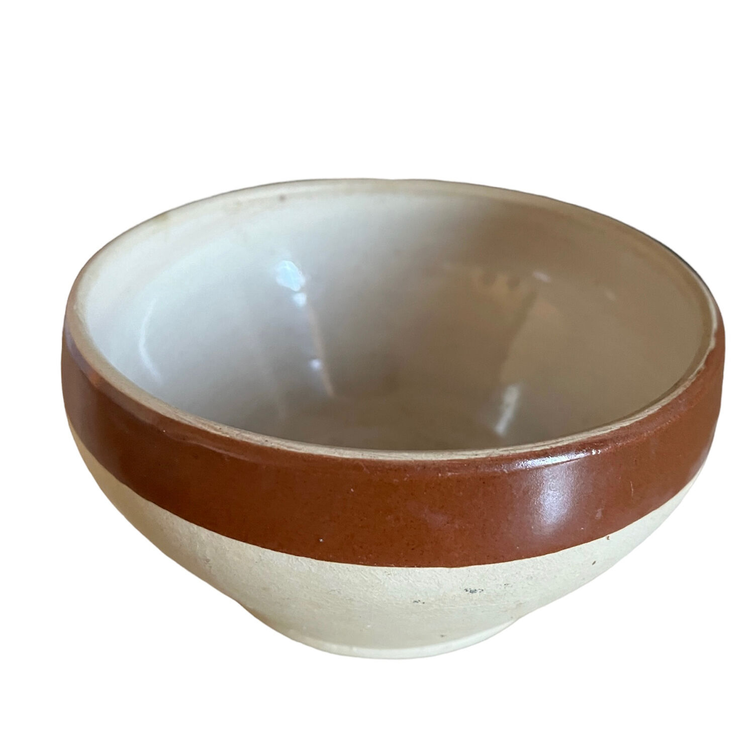 Vintage digoin stoneware salad bowl dish