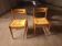 Set of two Dal Vera chairs from the 1970s, Italy.