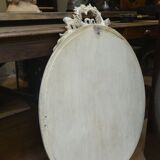 Oval mirror style Louis XVI 63x100cm