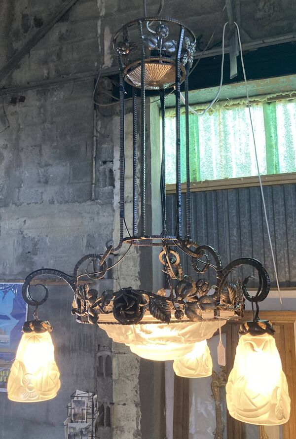 Lustre Art Déco - Degué