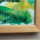 Huile sur toile originale suédoise – "Composition" par Inge Blomqvist