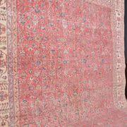Tapis vintage Oushak turc sku2365