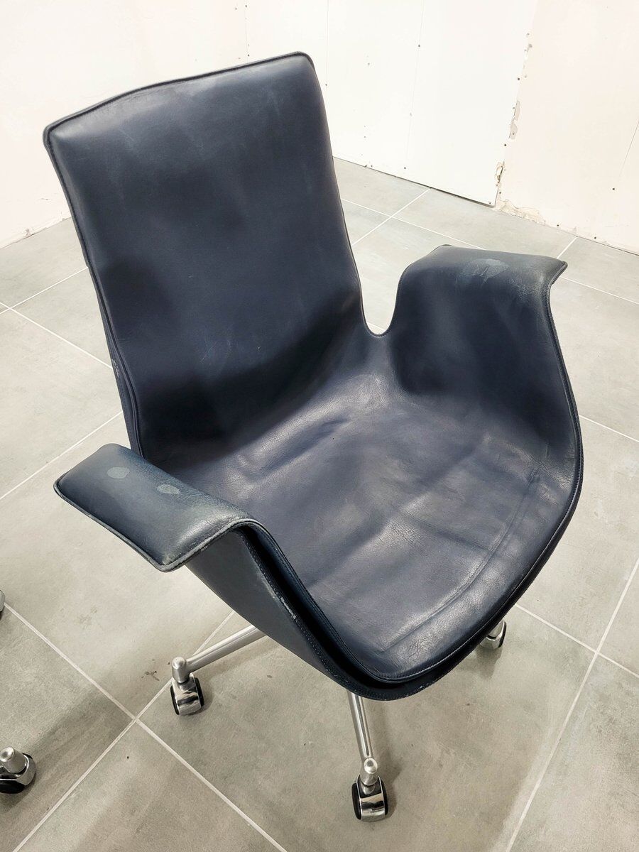 Chaise de bureau Fk 6727 Tulip attribuée à Fabricius & Kastholm pour Kill International, années 1960.