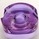Rare Purple Glass Ashtray - Moser 1960s