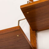 Preben Sorensen shelving unit with vinyl records cabinet for PS System, Randers, Denmark 1960s