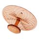 Pink and Orange Art Deco Cake Platter / Pastry Dish VSL 33cm