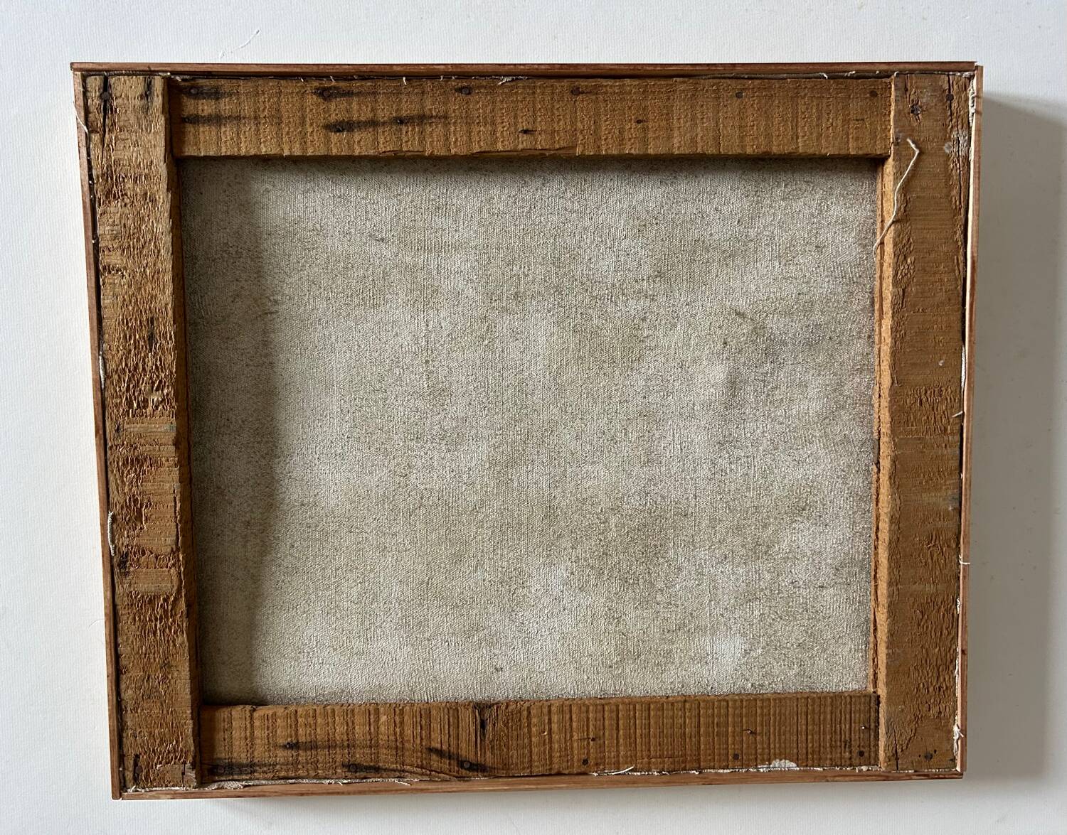 Oil on canvas "Chemin du Vexin" by P. Carrere. 1952