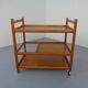 Danish Teak Serving Cart by Johannes Andersen for CFC Silkeborg, 1960s