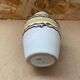 Antique Vintage Beige & Brown Ceramic Vase #B617