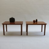 Pair of Midcentury Teak Side Tables